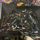 Vtg Hasbro GI Joe, Star Wars, Marvel Legends Weapons Accessories for Figures Lot