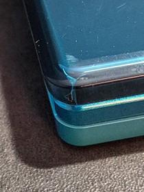 Nintendo 3DS Aqua Blue Console (CTR-001 USA) w/Box - No Charger - Tested *READ