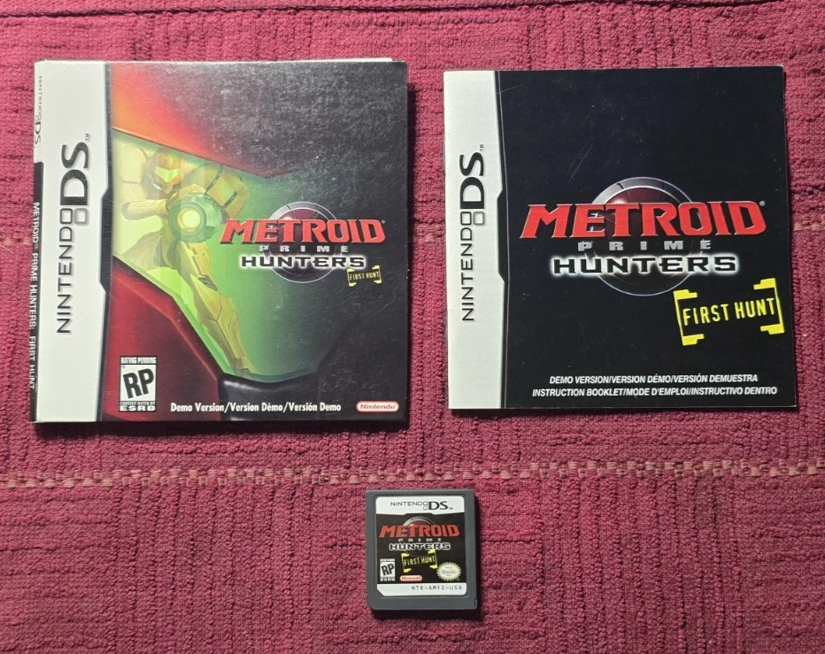 Nintendo DS Metroid Prime Hunters First Hunt Demo Version Complete Tested - Image 2 of 4