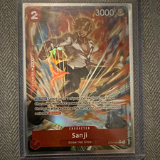 Sanji ST21-003 Starter Deck Ex: Gear 5 Alt Art Foil Parallel Rare One Piece TCG