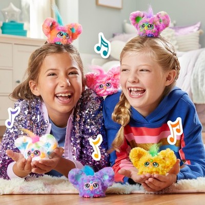 Furby Furblets Hoo-Lah Pineapple Mini Friend, Hoo-lah (Chill