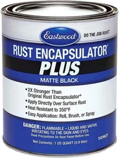 Matte Black Rust Encapsulator plus | Long Lasting Durable Finish 1 Coa