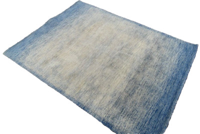 Handarbeit 80% Wolle 20% Baumwolle Handgetuftet Verblasste Farbe Teppich 150x240 CM
