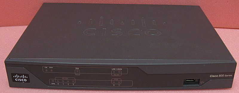Cisco 881 Cisco881-K9 Security Router with power Supply Cisco 881 Cisco881-K9 Security Router with power Supply