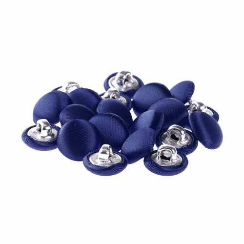 20x 10mm Smooth Satin Covered Metal Shank Buttons for Tuxedo Suit_Blouses Coat - Picture 3 of 79