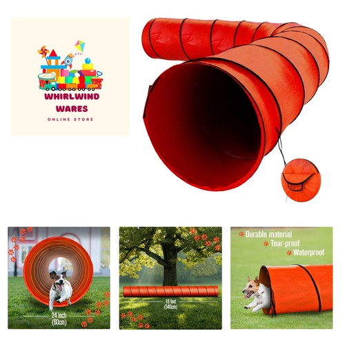 Dog Tunnel, Dog Agility Tunnel, Tunnel for Dogs, Dog Play Tunnel, Dog