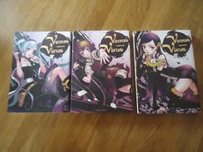 // NEUF LOT  ** Vénus versus Virus, Tomes 1 2 3 ** Atsushi Suzumi Soleil MANGA