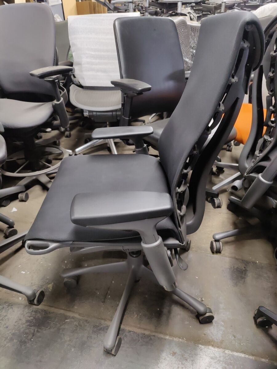 Authentic Herman Miller® Embody® Task Chair Carbon Balance Fabric loaded