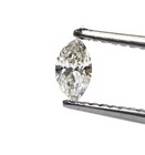 GIA certified loose .20ct VS2 F marquise cut diamond Natural fancy cut — photo 3