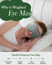 View Weighted Eye Mask for Women & Men, Heatable and Freezeable Weighted Eye Pillo... on eBay Weighted Eye Mask for Women & Men, Heatable and Freezeable Weighted Eye Pillo...