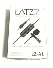 LATZZ Dual Omni-Directional Lavalir Mic LZ-A1 New .