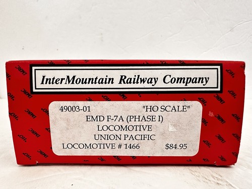 InterMountain Railway Co HO EMD F-7A Phase I Loco Union Pacific #1466 SHELL ONLY - Picture 2 of 4