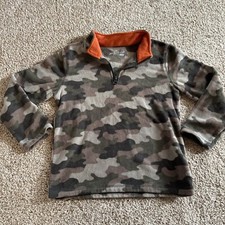 Jumping Beans Fleece Boys L 7 Camo Boys Kids