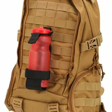 Tactical Molle Water Bottle Pouch Bag Kettle Holder Carrier Camping Hiking Bags