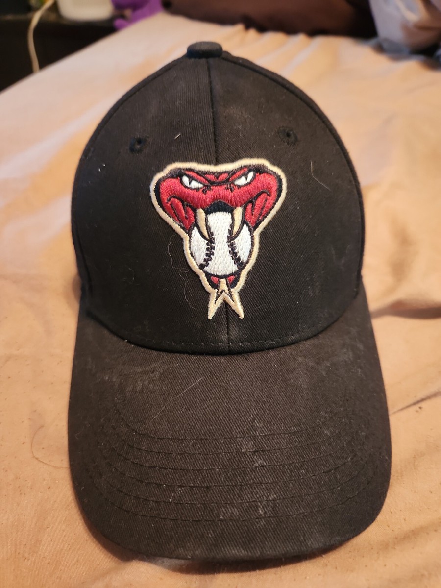 Melonwear Arizona Diamondbacks Youth Hat Snake Head Logo All Black