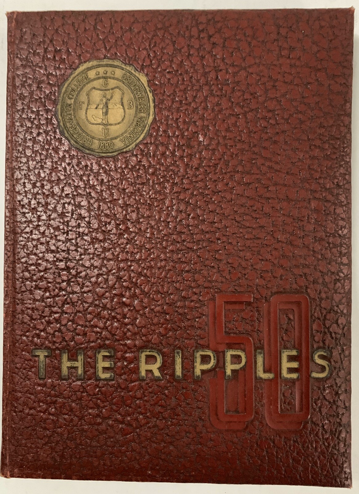 1950 BRIDGEWATER COLLEGE YEARBOOK, THE RIPPLES, BRIDGEWATER, VA eBay