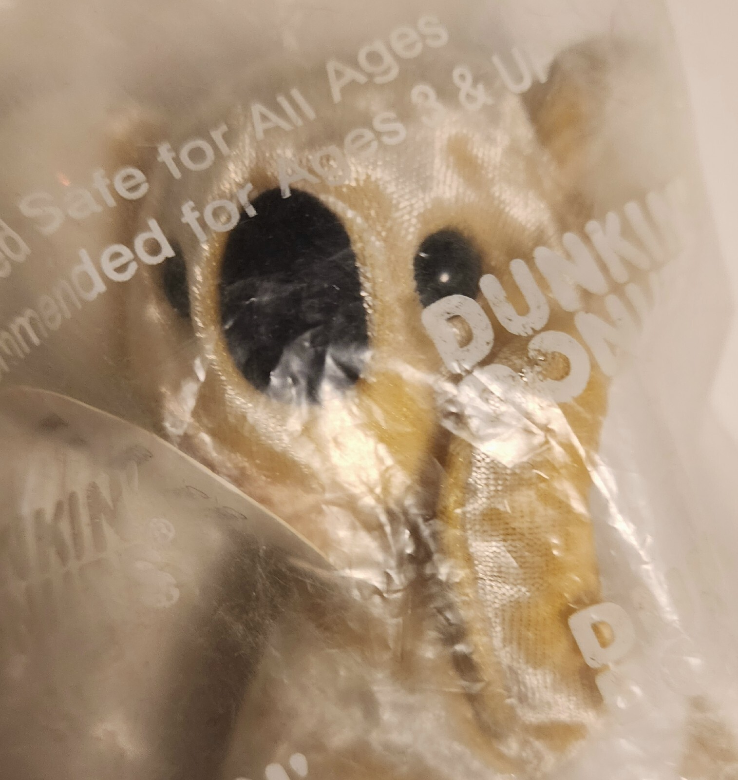 Dunkin Donuts 5” Plush Coolatta Bear  "Goldie" Koala Bear 50th Anniversary NIP