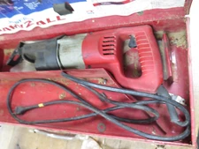 USED MILWAUKEE TOOLS 6509 CORDED Electric RECIPROCATING SAW METAL BOX SEE