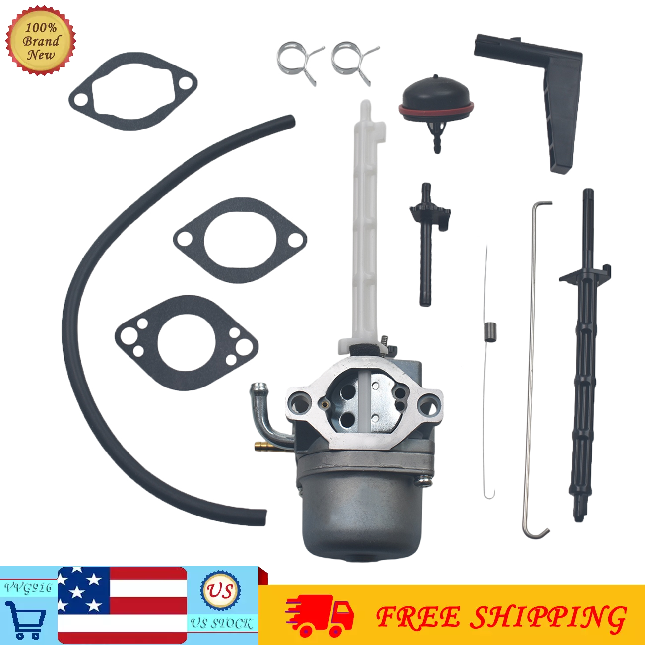 Ariens Murray 342cc 16.50 1650 Snow Blower Carburetor for Briggs & Stratton