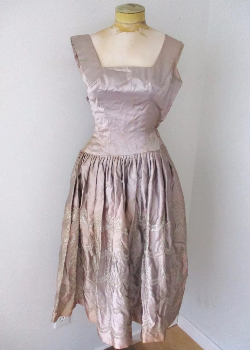 Taupe cocktail dress hot sale with