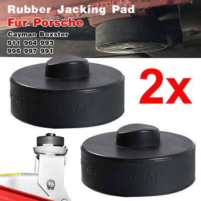 2pcs Wagenheberaufnahme Jack Pad Gummi Für Porsche 964 993 996 986 944 968 911