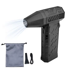 Electric Air Duster Jet Dry Blower 130000RPM 52m/s Rechargeable Turbo Fan C9G4