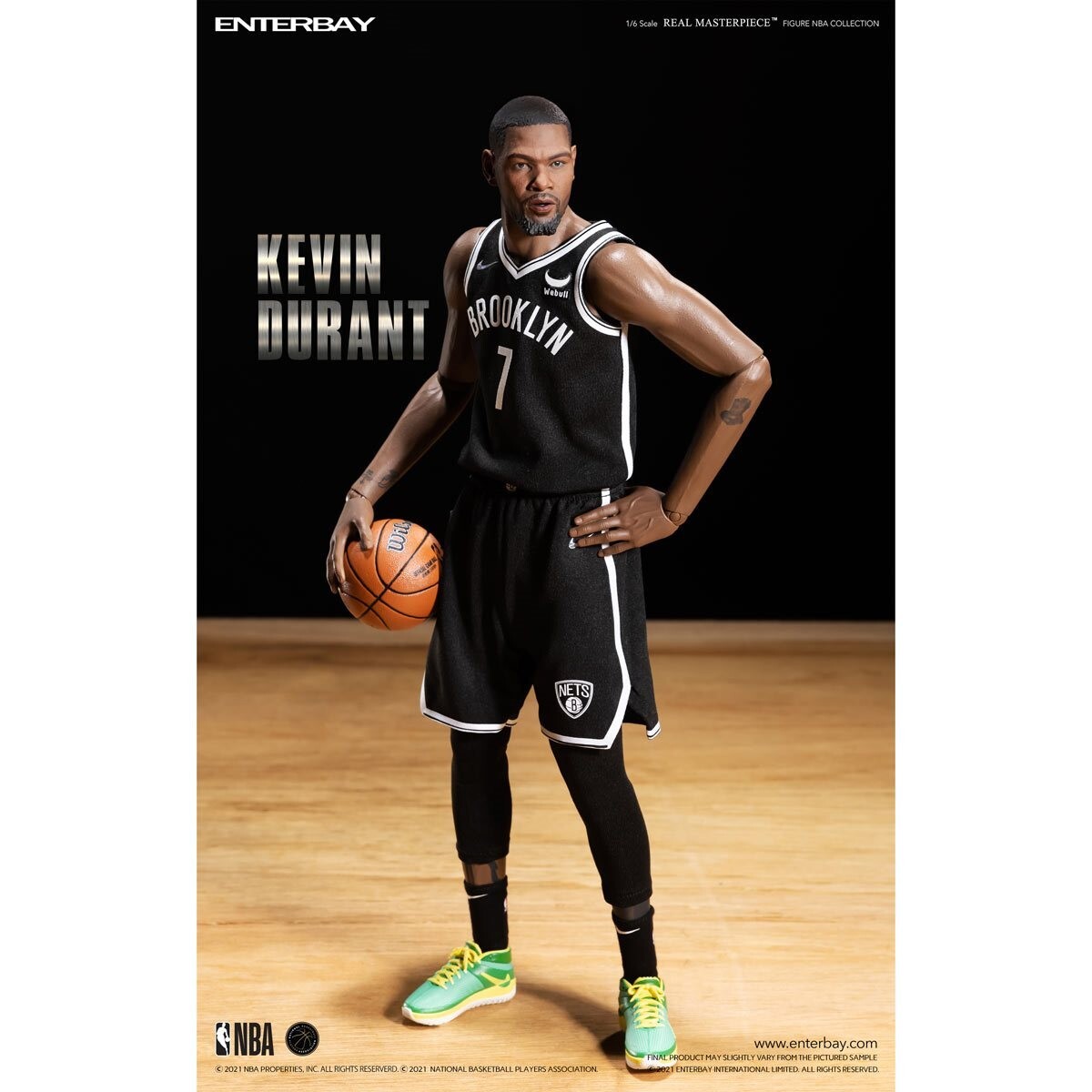 US) ENTERBAY 1:6 REAL MASTERPIECE NBA COLLECTION KEVIN