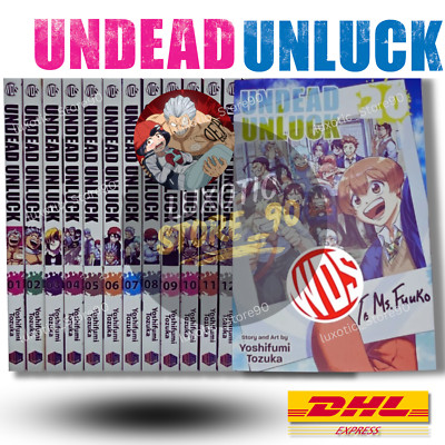 Undead Unluck Manga Half/Full Set Vol 1-20 English Comic New by Yoshifumi Tozuka