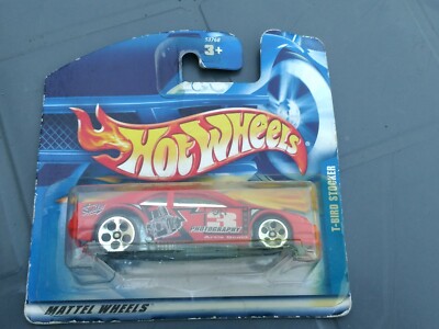 AUTO HOT WHEELS 2001 T BIRD STOCKER NR. 239 ROT NEU IM BLISTER