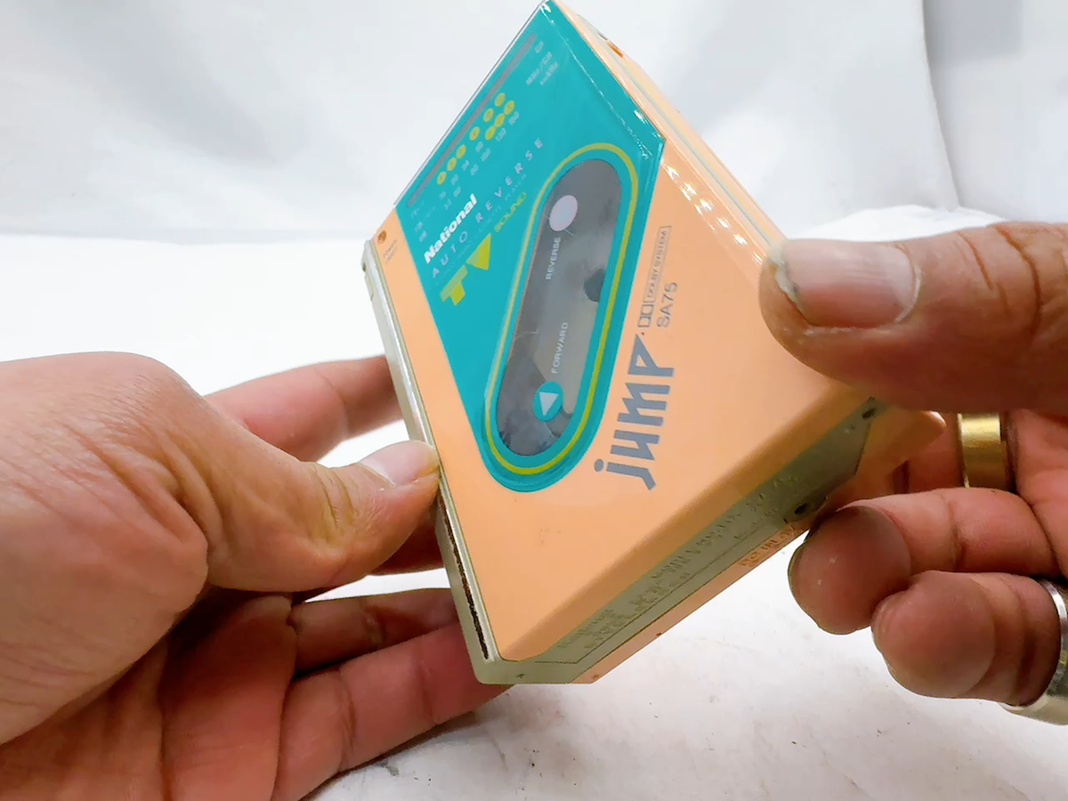 National RX-SA75 Auto Reverse Radio Vintage Cassette Player – For