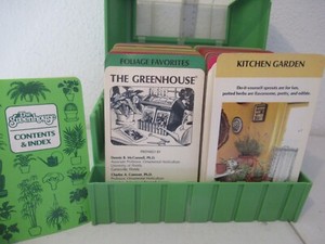 The Greenhouse Index cards with case Complete? Western Publishing