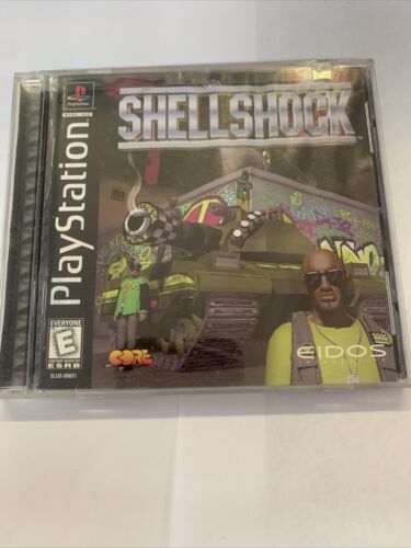 Shellshock PS1 Playstation 1 Eidos Shell SHOCK Game