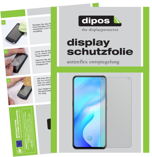 6X Schutzfolie FüR Vivo X30 5G Matt Displayschutzfolie Folie Display Schutz-image