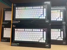 NEW, Glorious GMMK PRO 75 TKL 75% Pre-Built Gaming Keyboard - Black