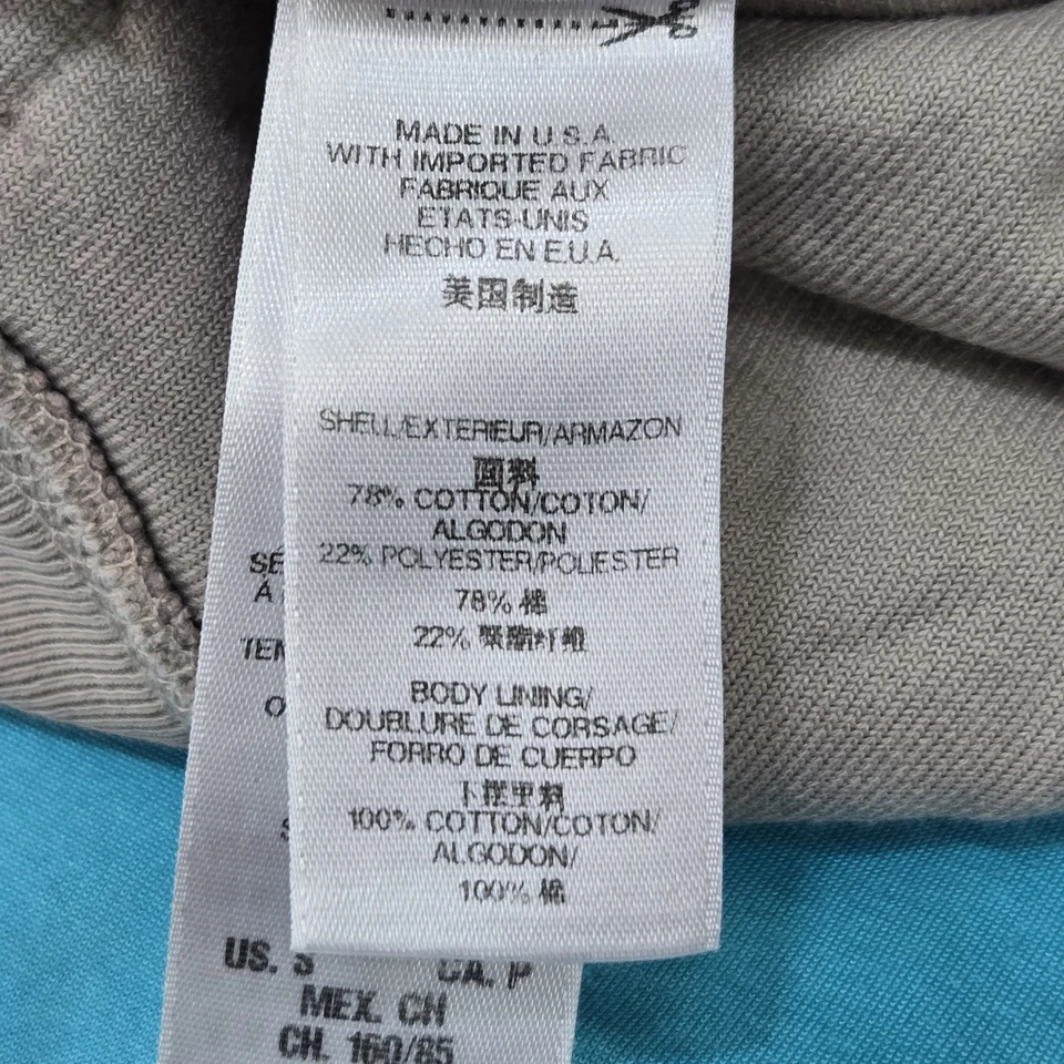 Женская толстовка с капюшоном Juicy Couture S коричневая с длинным рукавом велюровая дорожка - Изображение 3 из 4