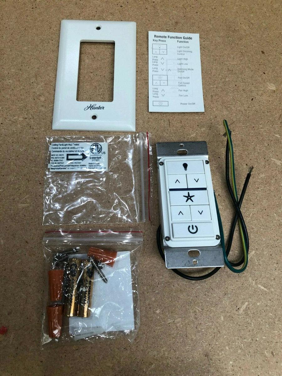 Hunter Ceiling Fan Wall Switch Replacement | Shelly Lighting