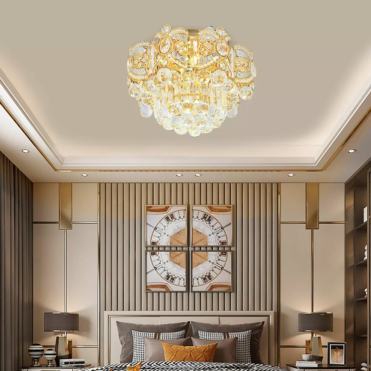 Luxury bedroom store ceiling lights