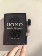Salvatore Ferragamo Uomo Signature Eau de Parfum EDP Sample Spray 0.05oz / 1.5ml