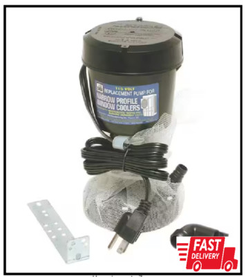 Narrow Profile Window Cooler Replacement Pump | Swamp/evap Plate Evaporative
