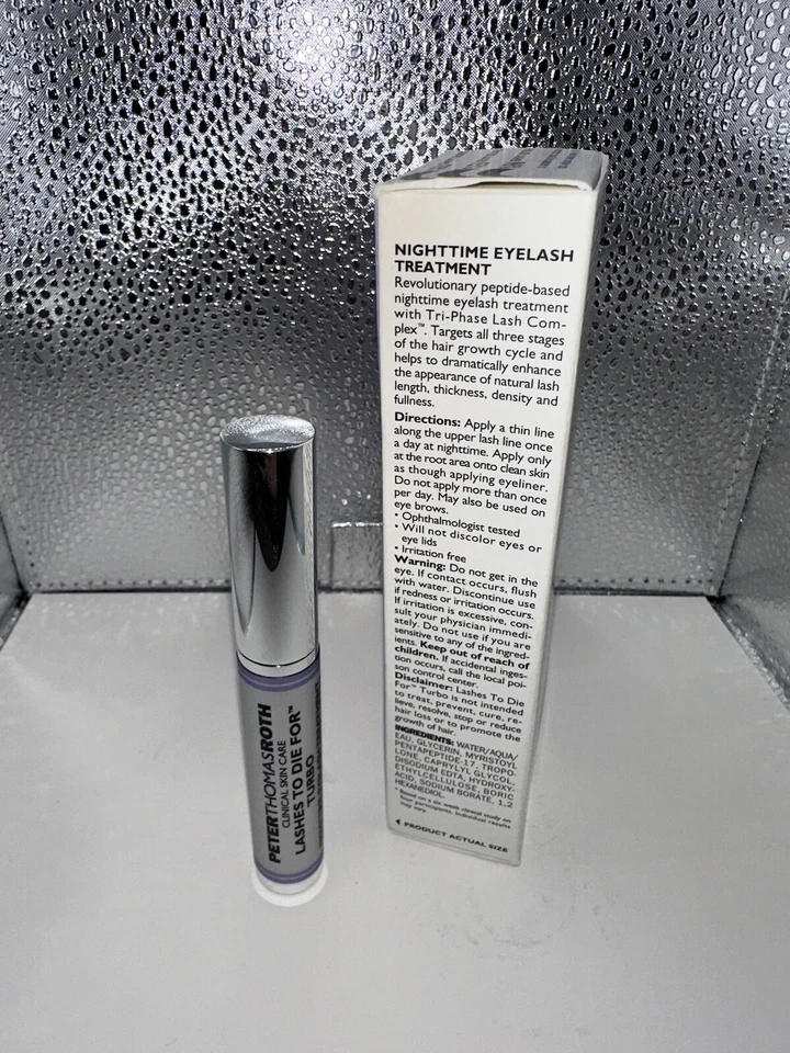 Peter Thomas RotLashes To Die para tratamiento de pestañas nocturno turbo, 0,16 onzas Foto 2 de 4