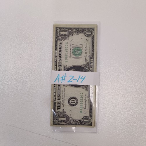 1963 B one dollar note 1988 $5 bill 1976 two dollar banknote 1957 $1 1981 - Picture 14 of 14