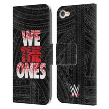 OFFICIAL WWE THE BLOODLINE LEATHER BOOK WALLET CASE FOR APPLE iPOD TOUCH MP3