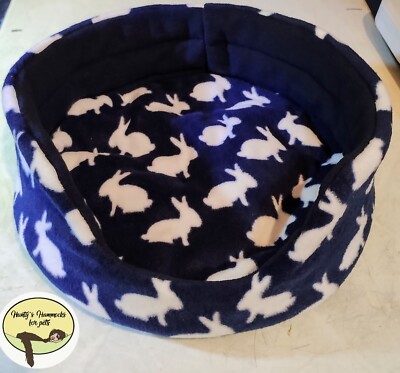 SALE: Hunty's kuschelige 14 Zoll Kuscheltasse / Bett + Auflage. Katze, Meerschweinchen, Frettchen, 
