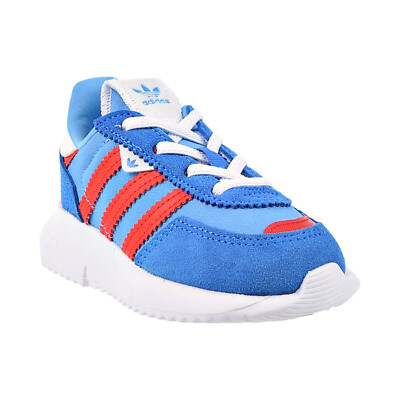 Adidas Originals Retropy F2 EL I Toddlers Shoes Blue-Red GY3784 | eBay