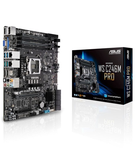 ASUS WS C246M PRO Intel C246 LGA 1151 (Zócalo H4) micro ATX - 90SW00E0-M0EAY0 - Imagen 6 de 6