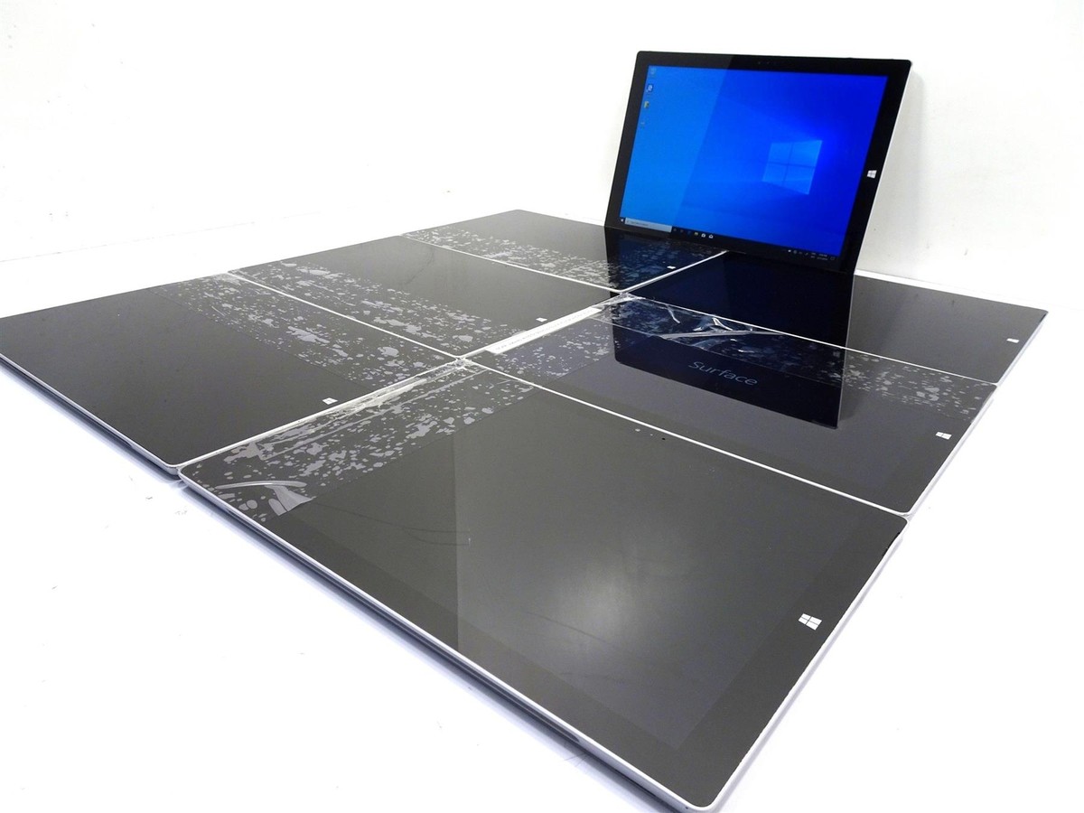 Lot 7 Microsoft Surface Pro 3 1631 Core i5-4300U 1.90GHz 4GB Lot 7 Microsoft Surface Pro 3 1631 Core i5-4300U 1.90GHz 4GB