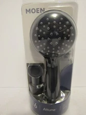 Moen Attune 6 Setting Hand Held Shower Head Matte Black 218H0BL