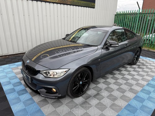 2016 16 BMW 435D XDRIVE M SPORT COUPE 3.0L F32 86K GREY FSH 308 BHP STUNNING - Picture 3 of 24