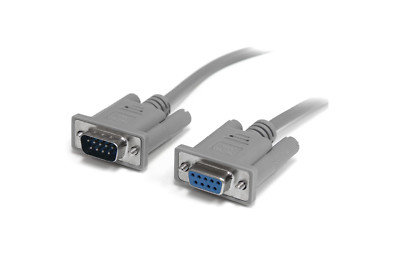 StarTech SCNM9FF 10 ft (120'') DB9 F/F RS232 Serial Null Modem Cable