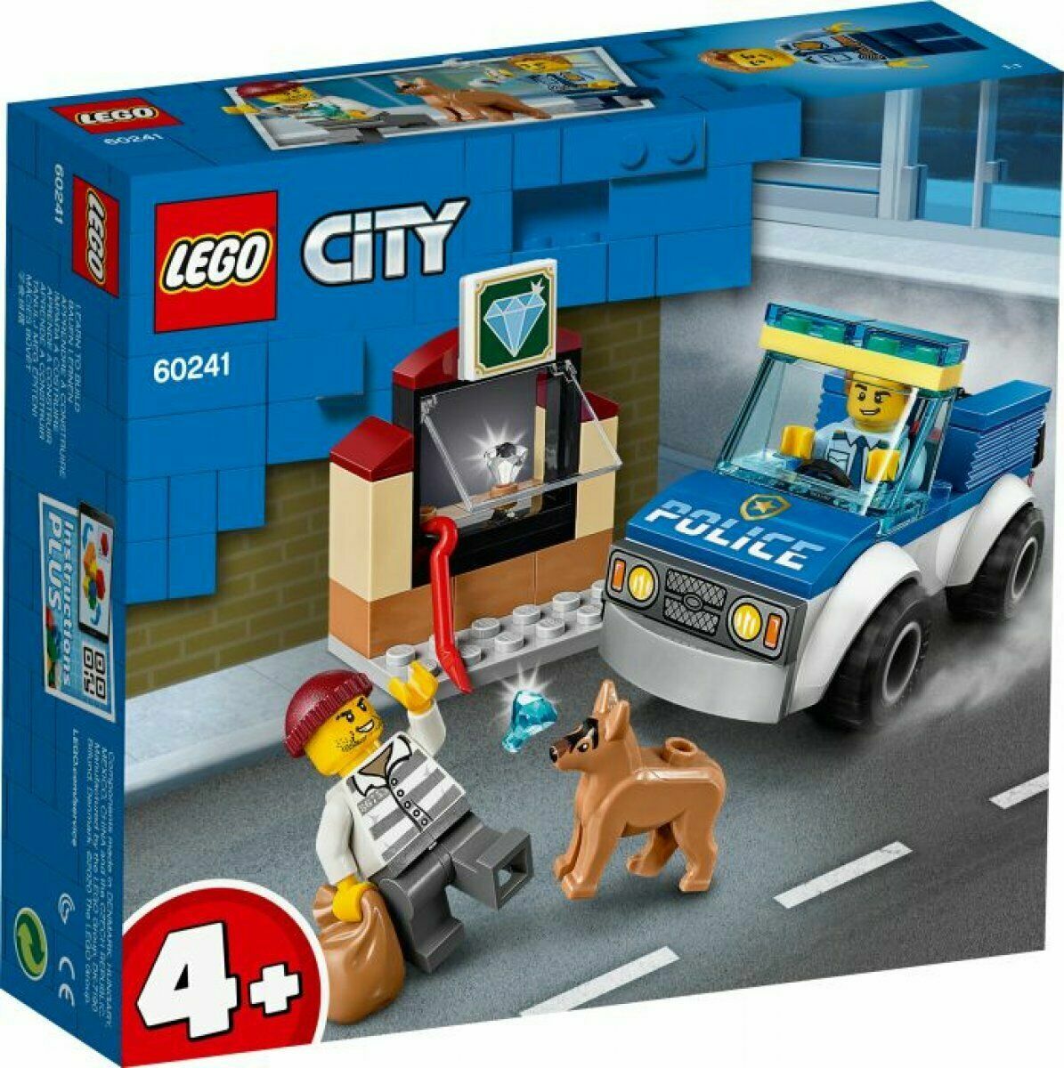 Ref.60241 L'EQUIPE CYNOPHILE DE LA POLICE - Lego City
